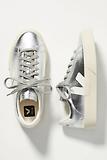Thumbnail 6 of VEJA Women's Campo Leather Sneaker - Silver White