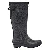 Thumbnail 1 of Joules Women's Adjustable Tall Printed Wellies - Black Floral