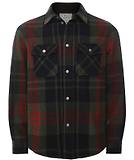 Thumbnail 1 of Woolrich Men's Alaskan Melton Overshirt - Greenstone Check