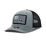 Thumbnail 1 of Ariat Men's USA Flag Patch Logo Trucker Cap - Gray