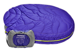 Thumbnail 1 of RUFFWEAR Highlands Dog Sleeping Bag - Huckleberry Blue (Medium)