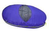 Thumbnail 3 of RUFFWEAR Highlands Dog Sleeping Bag - Huckleberry Blue (Medium)