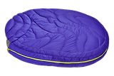 Thumbnail 2 of RUFFWEAR Highlands Dog Sleeping Bag - Huckleberry Blue (Medium)