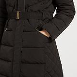 Thumbnail 3 of Joules Women's Aspen Long Showerproof Padded Coat - Black