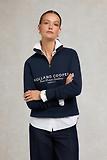 Thumbnail 4 of Holland Cooper Women's Sporting Goods Zip Henley - Ink Navy