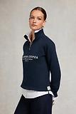 Thumbnail 6 of Holland Cooper Women's Sporting Goods Zip Henley - Ink Navy