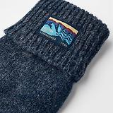 Thumbnail 2 of Hestra Raggwool Half Finger Knitted Gloves - Navy