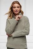 Thumbnail 6 of Holland Cooper Women's Country Fleece Quarter Zip - Sage