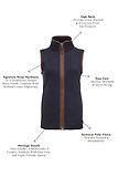 Thumbnail 5 of Holland Cooper Women's Country Fleece Gilet - Ink Navy