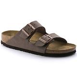 Thumbnail 1 of Birkenstock Unisex Arizona Birko-Flor Nubuck Sandals - Mocca