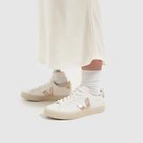 Thumbnail 6 of VEJA Women's Campo Leather Sneaker - White Platine