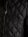 Thumbnail 8 of Joules Women's Braemar Luxe Showerproof Diamond Quilted Coat - Black