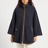 Thumbnail 2 of Joules Women's Heritage Fleece Longline Cape - Navy