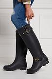 Thumbnail 7 of Holland Cooper Women's Sherpa Lined Regency Wellingtons - Matte Black