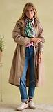 Thumbnail 10 of Joules Women's Hensley Waterproof Longline Coat - Tan Brown