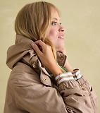 Thumbnail 11 of Joules Women's Hensley Waterproof Longline Coat - Tan Brown