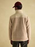 Thumbnail 3 of Joules Men's Billy Quarter Zip Borg Fleece Sweatshirt - Cream
