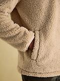 Thumbnail 7 of Joules Men's Billy Quarter Zip Borg Fleece Sweatshirt - Cream
