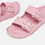 Thumbnail 4 of Joules Women's Sunseeker Rubber Sliders - Pink