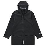 Thumbnail 1 of Stutterheim Stockholm Lightweight Patch Raincoat - Matte Black