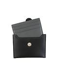 Thumbnail 2 of Dents Men's Eden Smooth Nappa Leather Card Holder with RFID Blocking and Case - Black/Slate