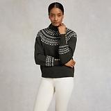 Thumbnail 2 of Holland Cooper Women's Elodie Roll Neck Knit - Forest Green