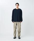 Thumbnail 3 of Snow Peak Dry Waffle Long Sleeve T-Shirt - Dark Navy