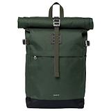 Thumbnail 1 of Sandqvist Icon Rolltop Backpack M - 23L - Dawn Green/Dark Brown