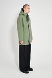 Thumbnail 7 of Stutterheim Stockholm Lightweight Patch Raincoat - Matte Dry Green