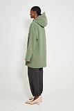 Thumbnail 4 of Stutterheim Stockholm Lightweight Patch Raincoat - Matte Dry Green