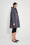 Thumbnail 3 of Stutterheim Women's Mosebacke Lightweight Patch Raincoat - Mystic Blue