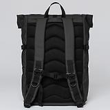 Thumbnail 6 of Sandqvist Stream Rolltop Backpack L 34L 16" - Black