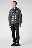 Thumbnail 5 of Parajumpers Men's Matty Down Hybrid Jacket - Gargoyle