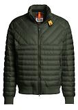 Thumbnail 1 of Parajumpers Men's Sensai Down Bomber Jacket - Kombu Green