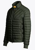 Thumbnail 2 of Parajumpers Men's Sensai Down Bomber Jacket - Kombu Green