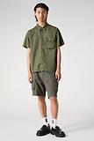 Thumbnail 4 of Parajumpers Men's Merv Short Sleeve Shirt - Tortuga Green