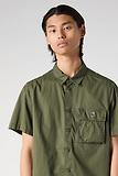 Thumbnail 6 of Parajumpers Men's Merv Short Sleeve Shirt - Tortuga Green