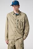Thumbnail 4 of Parajumpers Men's Kurtis Long Sleeved Overshirt - Silver Sage
