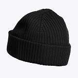 Thumbnail 2 of Parajumpers Rib Knitted Beanie Hat - Black