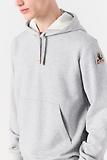 Thumbnail 6 of Parajumpers Men's Everest Hooded Sweatshirt - Ash Grey Melange