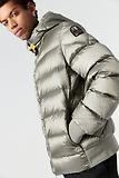 Thumbnail 7 of Parajumpers Men's Pharrell Hooded Down Bomber Jacket - Black