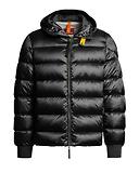 Thumbnail 1 of Parajumpers Men's Pharrell Hooded Down Bomber Jacket - Black