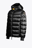 Thumbnail 2 of Parajumpers Men's Pharrell Hooded Down Bomber Jacket - Black