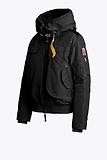 Thumbnail 2 of Parajumpers Women's Gobi Hooded Down Bomber Jacket - Black