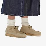 Thumbnail 2 of Clarks Originals Women's Wallabee Boots - Maple Suede
