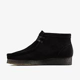 Thumbnail 2 of Clarks Originals Women's Wallabee Boots - Black Suede