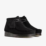 Thumbnail 4 of Clarks Originals Women's Wallabee Boots - Black Suede