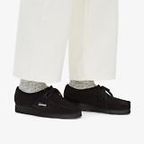 Thumbnail 2 of Clarks Originals Women's Wallabee Shoes - Black Suede