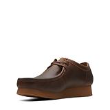 Thumbnail 4 of Clarks Men's Wallabee Evo Leather Shoe - Beeswax
