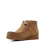Thumbnail 4 of Clarks Men's Wallabee Evo Suede Boot - Dark Sand